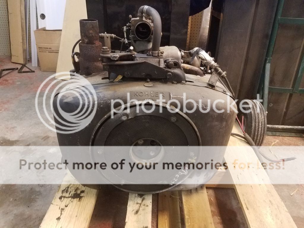 Melroe Bobcat M500 engine repower Smokstak® Antique Engine Community*